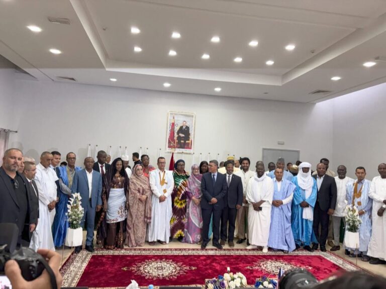 𝐇𝐞𝐫 𝐖𝐨𝐫𝐬𝐡𝐢𝐩 𝐭𝐡𝐞 𝐋𝐨𝐫𝐝 𝐌𝐚𝐲𝐨𝐫𝐞𝐬𝐬 𝐇𝐨𝐧. 𝐑𝐨𝐡𝐞𝐲 𝐌𝐚𝐥𝐢𝐜𝐤 𝐋𝐨𝐰𝐞 𝐑𝐞𝐩𝐫𝐞𝐬𝐞𝐧𝐭𝐬 𝐁𝐚𝐧𝐣𝐮𝐥 𝐚𝐭 𝐭𝐡𝐞 𝟓𝟎𝐭𝐡 𝐀𝐧𝐧𝐢𝐯𝐞𝐫𝐬𝐚𝐫𝐲 𝐨𝐟 𝐭𝐡𝐞 𝐆𝐥𝐨𝐫𝐢𝐨𝐮𝐬 𝐆𝐫𝐞𝐞𝐧 𝐌𝐚𝐫𝐜𝐡 𝐢𝐧 𝐄𝐬-𝐒𝐞𝐦𝐚𝐫𝐚, 𝐌𝐨𝐫𝐨𝐜𝐜𝐨 🇲🇦